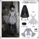 With Puji Letters and Poems-Craws Caw At Night Blouses Apron Skirt Underbust JSK OP Cape and Sets(Pre-Order/Full Payment Without Shipping)